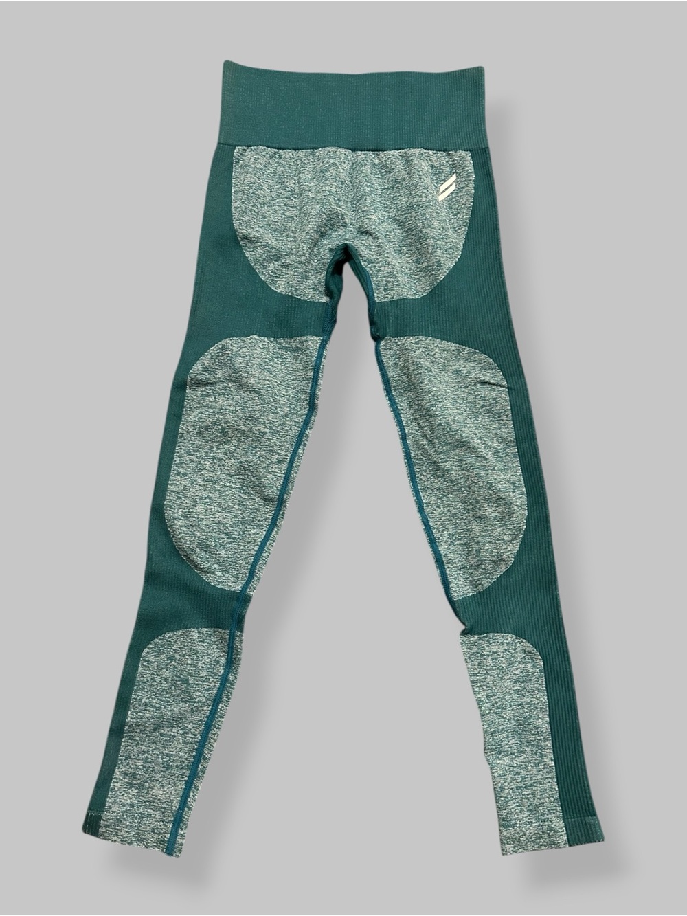 3/$10 Doyoueven Impact Contour Leggings Teal Green High Waist Seamless